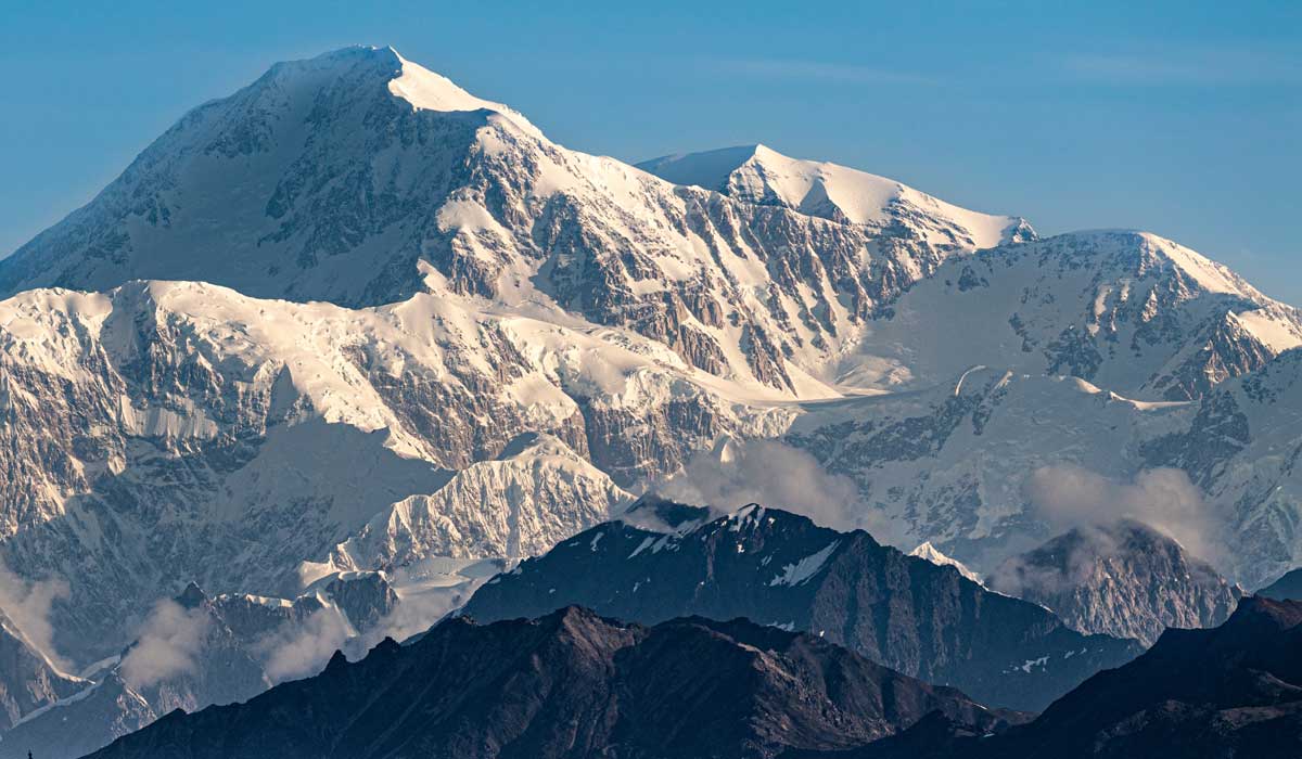 Mount Denali in North America